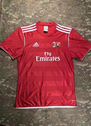 Футболка adidas ac milan, оригінал, розмір xs/s