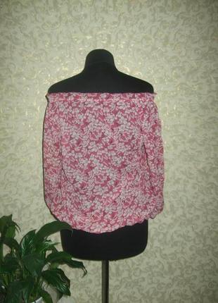 Распродажа! легкая блуза в цветы ,р.183 фото