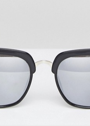 Гламурні чорні сонцезахисні окуляри від glamorous рамки "котяче око" , fc3 - висока захист5 фото