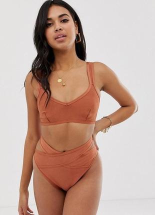 Высокие бандажные плавки asos l2 фото