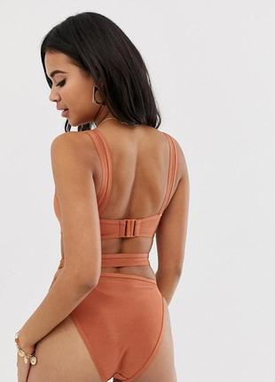 Высокие бандажные плавки asos l3 фото