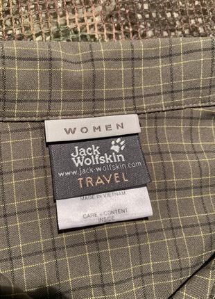 Треккинговая рубашка jack wolfskin travel, оригинал, размер м4 фото