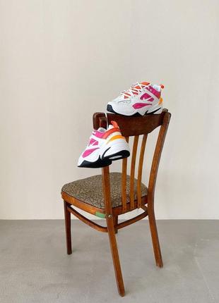 Женские кроссовки nike mk2 tekno white/pink8 фото