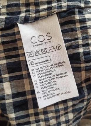 Блуза в клітинку cos3 фото