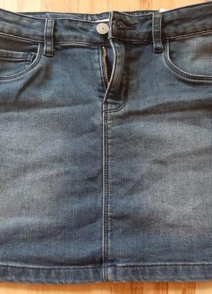Продам джинсовую юбку levis1 фото