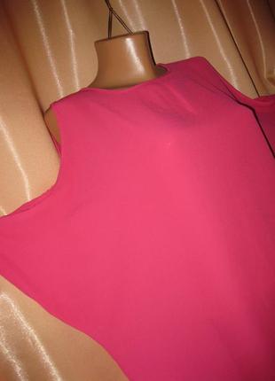 Яркая легкая блузка туника new look, 18uk/46eurо/14us, км0970 открытые плечи вырез, большой размер