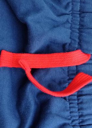 Crivit. спортивные штаны двунитка. 122 - 140 размер. синие.4 фото