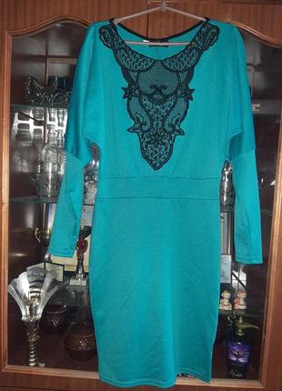 Нарядное  миди платье размер 36, s