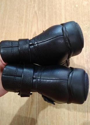 Кожаные ботинки m&s collection деми полусапожки