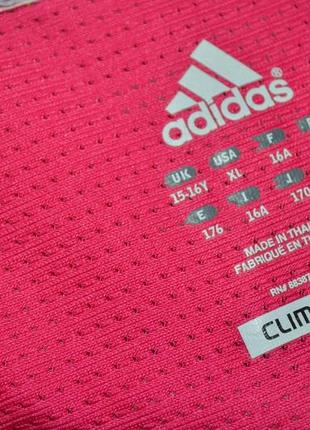 15 - 16 років жіноча фірмова спортивна майка форма для занять спортом adidas адідас оригінал6 фото