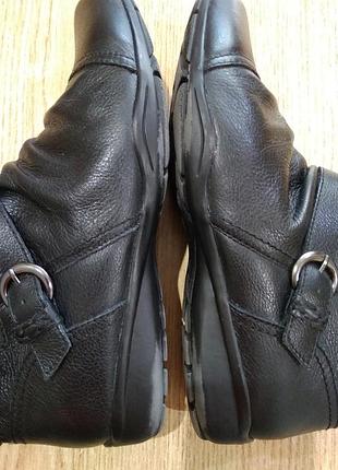 Кожаные ботинки m&s collection деми полусапожки