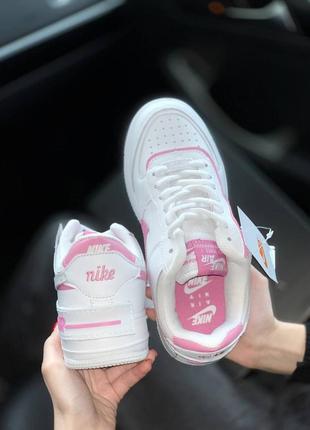 Женские кроссовки nike air force 1 shadow magic flamingo5 фото