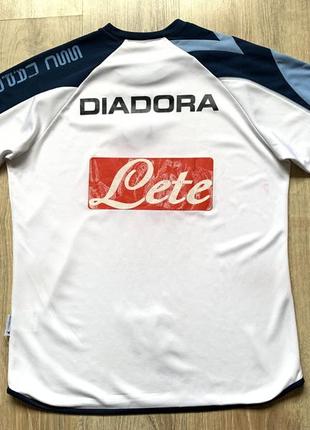 Чоловіча колекційна футбольна джерсі рашгард diadora napoli long sleeve2 фото