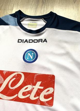 Чоловіча колекційна футбольна джерсі рашгард diadora napoli long sleeve3 фото