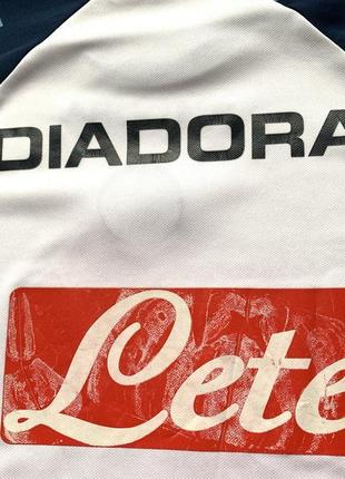 Чоловіча колекційна футбольна джерсі рашгард diadora napoli long sleeve6 фото