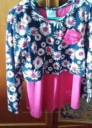 Нарядна кофточка дівчинці 8,9 років р.134-140