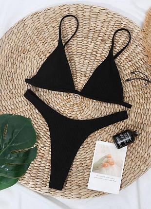 🌊🌊 купальник черный бикини 👙