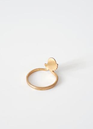Винтажное кольцо с бирюзой3 фото