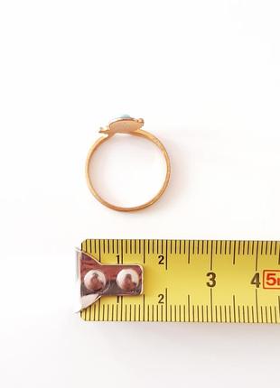 Винтажное кольцо с бирюзой4 фото