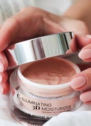 Увлажняющий крем с эффектом сияния instytutum c-illuminating 3d moisturizer