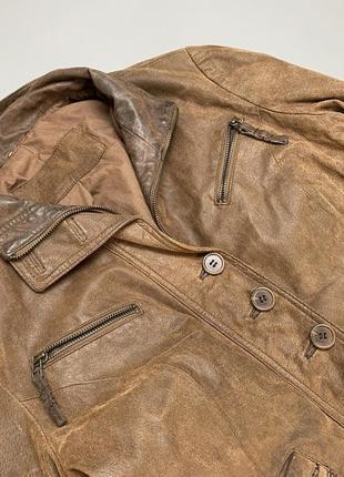 Куртка кожаная c&a, винтажная8 фото