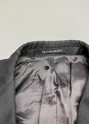 Пиджак фирменный oliver grant, т. серый7 фото