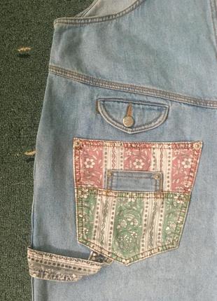 Модний брендовий джинсовий комбінезон esprit розмір m s4 фото