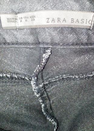 Джинсы деми скинни zara с пуговицами xs,s 166 см5 фото