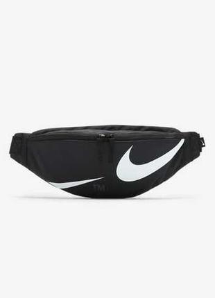 Сумка на пояс nike nk heritage waistpack - swoosh (арт. dj7378-010)1 фото