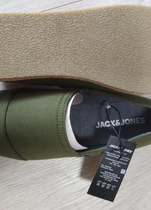 Эспадрильи jack & jones очень легкие полиуретановая прочная подошва5 фото