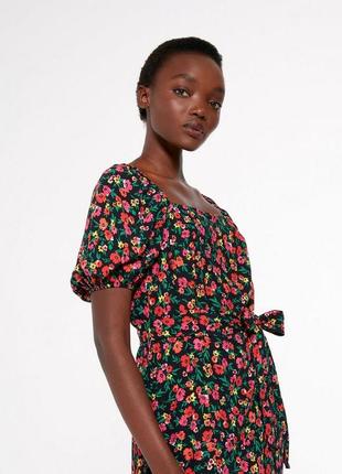 Платье ц цветах asos.10 фото