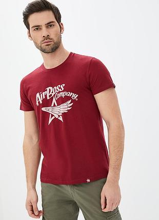 Хлопковая футболка star wings (vinous) от arboss