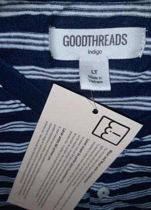 Кофта, свитер, лонгслив, реглан goodthreads размер large tall5 фото