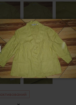 Льняной пиджак2 фото