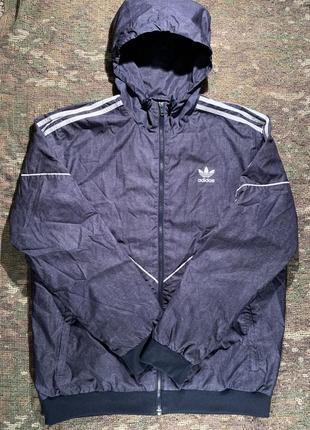 Ветровка adidas original, оригинал, размер xl/l