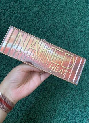 Тени для век/ тені для глаз urban decay naked heat1 фото