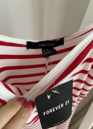 📎 платье forever 21 в рубчик ❤️3 фото