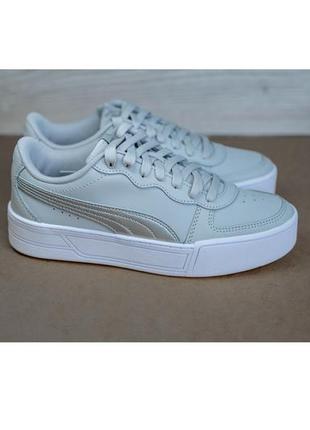 Кожаные кроссовки женские puma skye 374764 08 оригинал америка4 фото