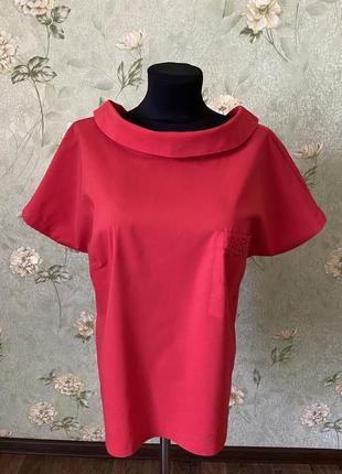 Красная блузка1 фото