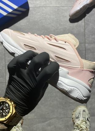 Женские кроссовки adidas ozweego celox pink, кроссовки адидас озвиго розовые сетка6 фото