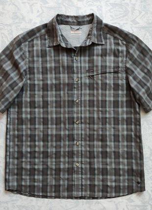 Чоловіча теніска columbia літня сорочка в клітку