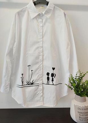 Сорочка полікотон стильна універсал