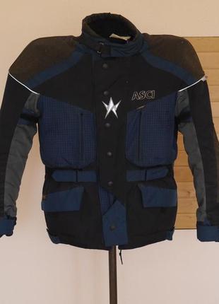 Куртка-мотокуртка з захистом плечей, ліктів, spini розмір пише s, але на більший