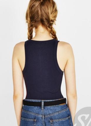 Яркий разноцветный спортивный боди комбидресс купальник