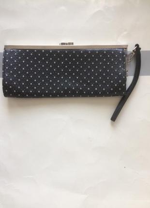Чорний клатч сумочка 2