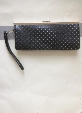 Чорний клатч сумочка 3