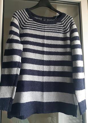 Светр у язаний у смужку ovs