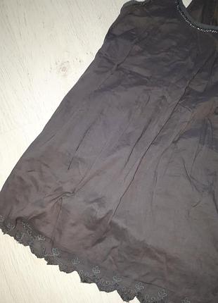 Сарафан с бисером, хлопок 3