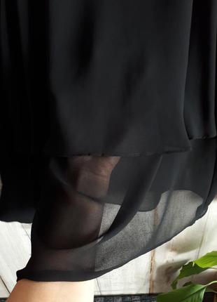 Блузка блуза вільного силуету з об'ємним рукавом р m-l zara3 фото