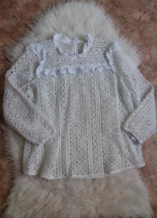 Кружевная блуза